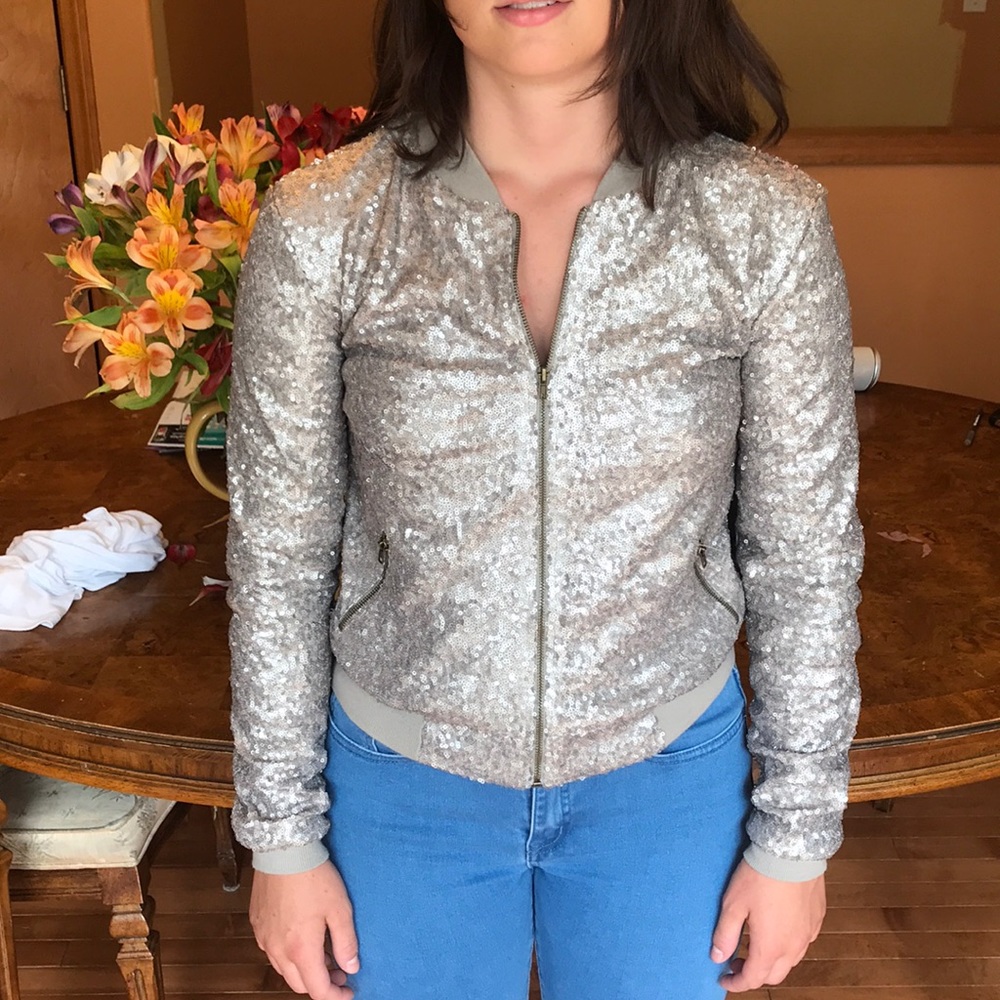 love, Fire sequin jacket